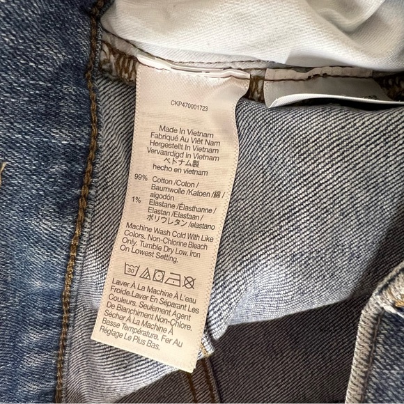 Madewell Blue Denim 9" Mid-Rise Skinny Jeans Women Casual Medium Wash Size 27. - Picture 9 of 11